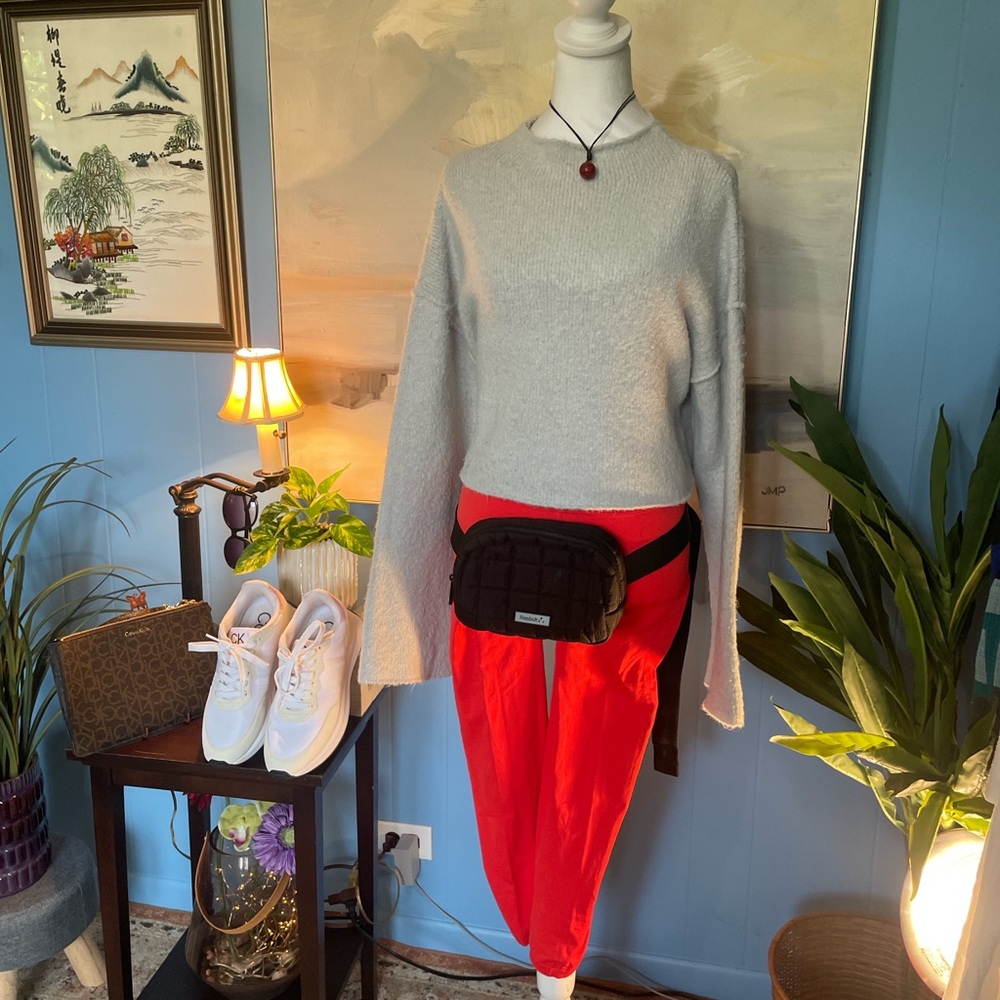 Free People Soft Gray Sweater